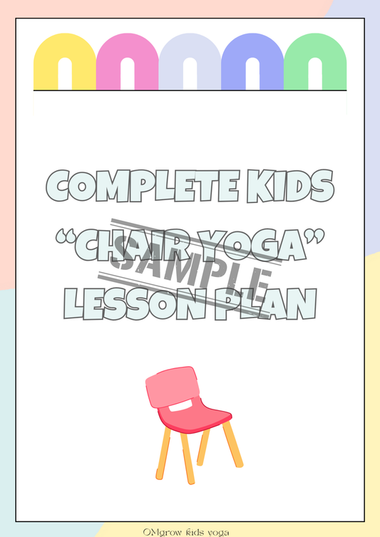 Complete Kids Chair Yoga Lesson Plan (PDF Download)